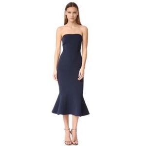 Cinq a Sept Strapless Mermaid Dress